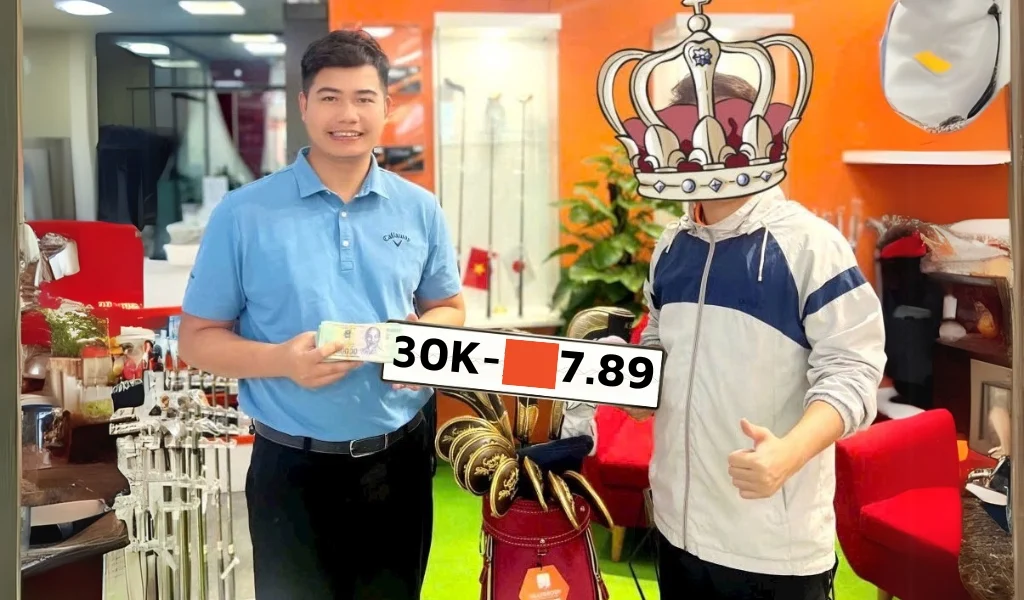 Bienso1 hỗ trợ thành công anh T.Q.H (Hải Phòng) sở hữu biển số 30K-xx7.89